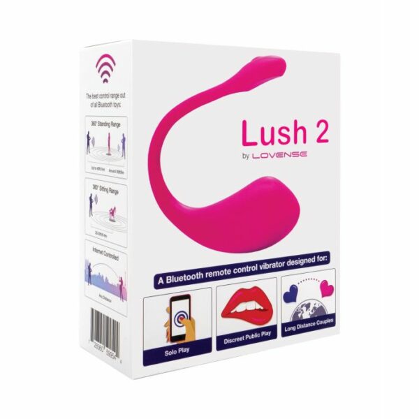 Lovense Lush 2 Remote Control Vibrator App Controlled Allsortsplay
