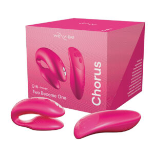 We-Vibe Chorus Couples Vibrator with App and Remote, Cosmic Pink (1)