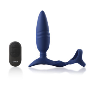 Ring N Rear Thrusting butt plug with cock ring